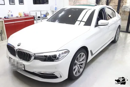 bmw g30 루프+루프몰딩 랩핑 / 고양시 덕이동