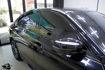 bmw 520i 크롬죽이기 시공 / 고양시 덕이동