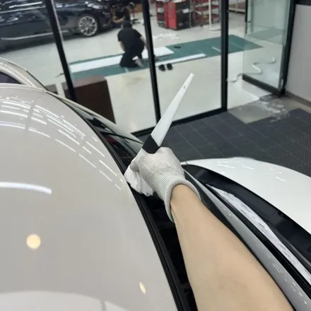 일산 랩핑 레이 루프스킨 재시공 리뷰. / 고양시 덕이동