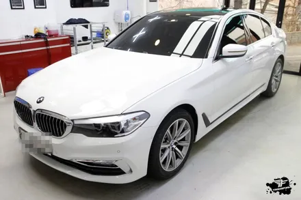 bmw g30 루프+루프몰딩 랩핑 / 고양시 덕이동
