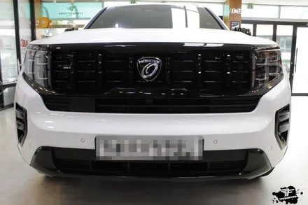 일산랩핑 트랜스폼 모하비 더 마스터 크롬죽이기 패키지 시공 / 고양시 덕이동