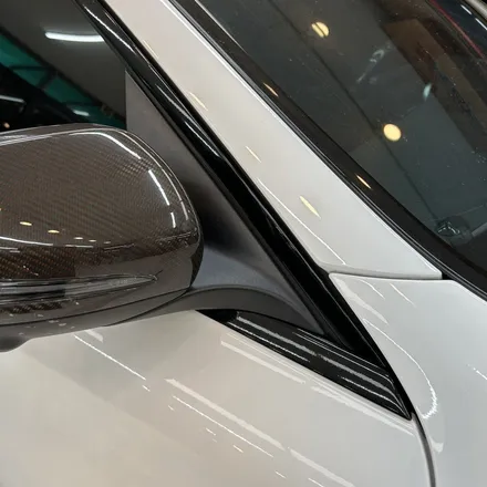벤츠 c63 amg 부분 랩핑+데칼+엠블럼 교체+스키드플레이트 장착 시공 / 트랜스폼팩토리 / 고양시 덕이동