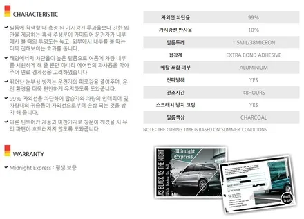 더뉴싼타페 신차패키지(틴트어카 썬팅+아이나비 블랙박스+ppf+애프터블로우) / 고양시 덕이동