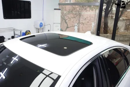 bmw g30 루프+루프몰딩 랩핑 / 고양시 덕이동