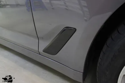 일산랩핑 bmw g30 튜닝 안개등+휀다 에이브리더 크롬 랩핑 시공 / 고양시 덕이동