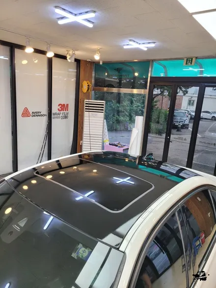 bmw 루프스킨 제거 및 재시공 / 고양시 덕이동