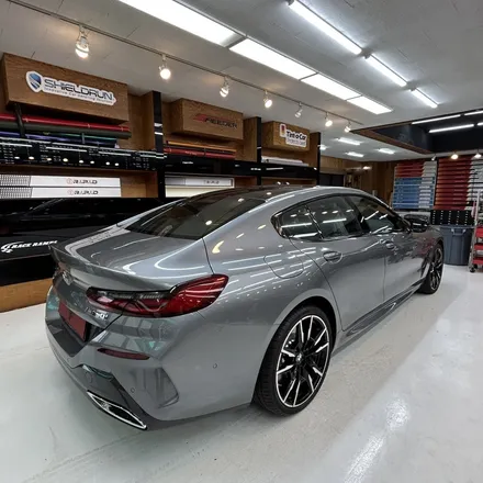 bmw 850i 창문+사이드미러 크롬죽이기 / 일산 파주랩핑 트랜스폼팩토리 / 고양시 덕이동