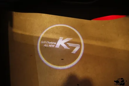 올뉴k7 led 무빙도어스커프, 컵홀더, 도어캐치, 도어빔, c필러 플레이트까지! / 고양시 덕이동