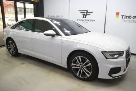 아우디 A6 TFSI 크롬딜리트 시공 by 일산 랩핑 전문 트랜스폼 / 고양시 덕이동
