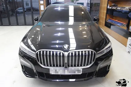 bmw 7시리즈 크롬죽이기 부분랩핑으로 드레스업! / 고양시 덕이동