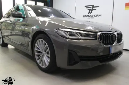 일산랩핑 bmw g30 튜닝 안개등+휀다 에이브리더 크롬 랩핑 시공 / 고양시 덕이동