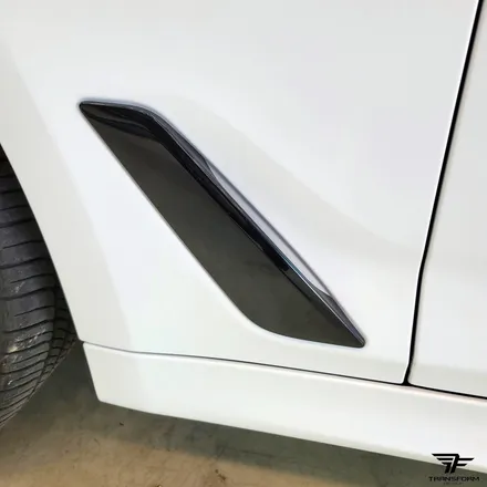 [전체랩핑 제거/재시공/랩핑 보험처리] bmw m5 사틴화이트 전체랩핑 / 고양시 덕이동