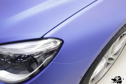 bmw 640d 브릴리언트 블루 매트 메탈릭 전체랩핑으로 시선강탈!! / 고양시 덕이동