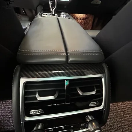 [자동차 랩핑 전문] bmw 7시리즈 실내 우드 랩핑 / 트랜스폼팩토리 / 고양시 덕이동