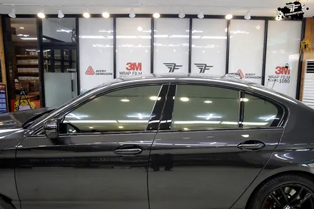 bmw g30 크롬죽이기 패키지 / 고양시 덕이동