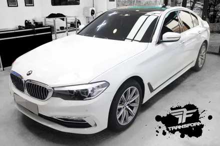 bmw g30 루프+루프몰딩 랩핑 / 고양시 덕이동