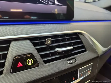 bmw g30 실내 랩핑 (3m/매트릭스 블랙) / 고양시 덕이동