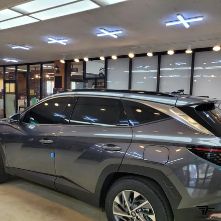 투싼 nx4 크롬딜리트(크롬죽이기) 시공 [일산랩핑 전문] 트랜스폼팩토리 / 고양시 덕이동