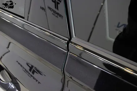 일산 랩핑 아우디q7 크롬죽이기 패키지 올블랙 변신! / 고양시 덕이동