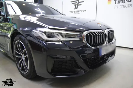 bmw 520i 크롬죽이기 시공 / 고양시 덕이동