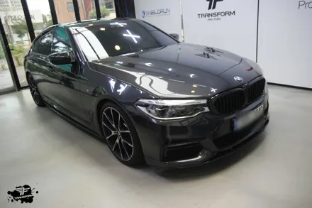 일산 bmw g30 실내 랩핑 깔끔한 퀄리티 / 고양시 덕이동