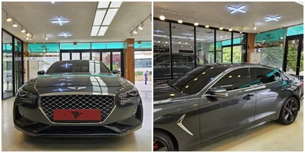 일산 G70 크롬딜리트 포지드카본으로 드레스업!! 트랜스폼팩토리 / 고양시 덕이동