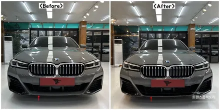 BMW G30 포인트랩핑 일산랩핑 트랜스폼팩토리 / 고양시 덕이동