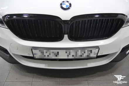 [TF] 일산/수원 BMW 5시리즈 G30 그릴+사이드미러커버+M퍼포먼스 포인트 랩핑 시공리뷰~! / 고양시 덕이동