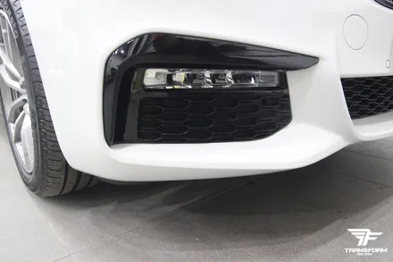 [TF] BMW G30 안개등라인 카본 포인트랩핑 시공 리뷰 / 고양시 덕이동