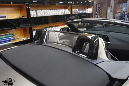 bmw z4 안개등+시트 후면 부분 랩핑 / 고양시 덕이동