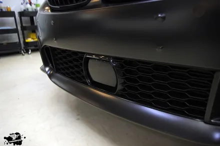 bmw 6gt 사틴블랙 전체랩핑 시공 / 고양시 덕이동