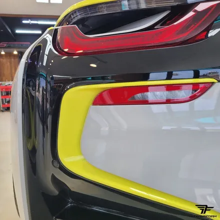 [일산/파주랩핑] bmw i8 유광그레이 전체랩핑+포인트 데칼 / 트랜스폼팩토리 / 고양시 덕이동