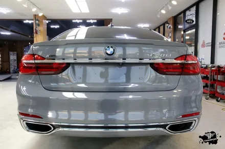 bmw 7시리즈 락그레이(나르도그레이) 전체랩핑 / 고양시 덕이동