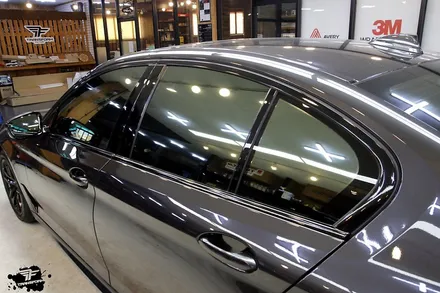 bmw g30 크롬죽이기 패키지 / 고양시 덕이동