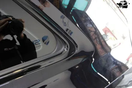 일산 랩핑 아우디q7 크롬죽이기 패키지 올블랙 변신! / 고양시 덕이동