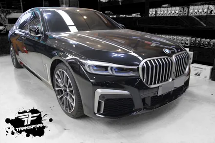bmw 7시리즈 크롬죽이기 부분랩핑으로 드레스업! / 고양시 덕이동