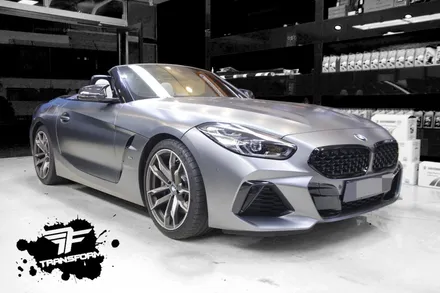 bmw z4 안개등+시트 후면 부분 랩핑 / 고양시 덕이동