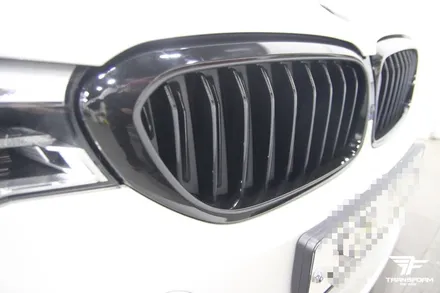 [TF] 일산/수원 BMW 5시리즈 G30 그릴+사이드미러커버+M퍼포먼스 포인트 랩핑 시공리뷰~! / 고양시 덕이동