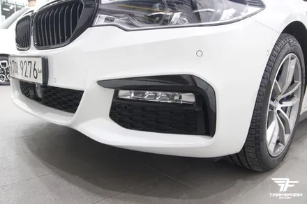 [TF] BMW G30 안개등라인 카본 포인트랩핑 시공 리뷰 / 고양시 덕이동