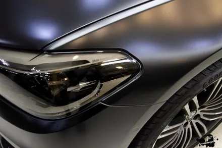 bmw 530i xdrive 사틴블랙 전체랩핑 / 고양시 덕이동