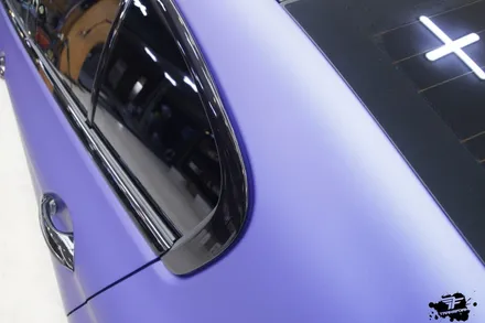 bmw 640d 브릴리언트 블루 매트 메탈릭 전체랩핑으로 시선강탈!! / 고양시 덕이동