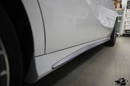 벤츠 a45 amg 부분 랩핑+데칼 시공 일산랩핑 전문 / 고양시 덕이동