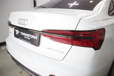 아우디 A6 TFSI 크롬딜리트 시공 by 일산 랩핑 전문 트랜스폼 / 고양시 덕이동