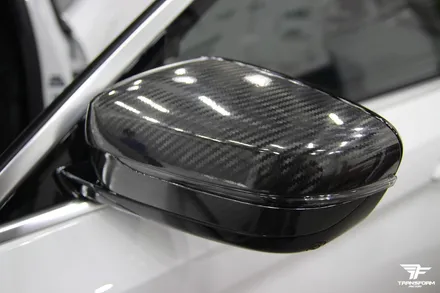 [TF] BMW G30 루프스킨+사이드미러+실내카본랩핑 시공 / 고양시 덕이동