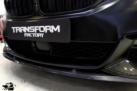 bmw 530i xdrive 사틴블랙 전체랩핑 / 고양시 덕이동