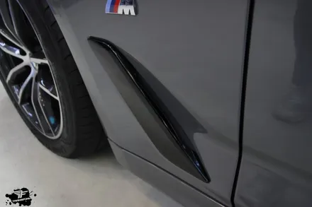 bmw 5시리즈 크롬죽이기 시공 by 일산랩핑 전문 트랜스폼팩토리 / 고양시 덕이동