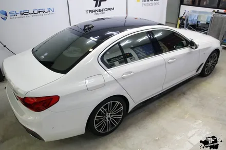 bmw g30 블랙ppf 루프스킨! 발수효과까지! / 고양시 덕이동