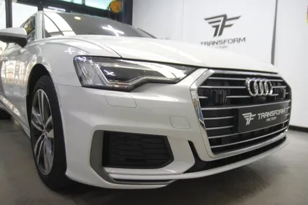 아우디 A6 TFSI 크롬딜리트 시공 by 일산 랩핑 전문 트랜스폼 / 고양시 덕이동