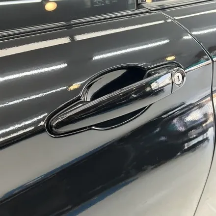 [일산랩핑] BMW M4 전체랩핑 깔끔하게 블랙 / 고양시 덕이동