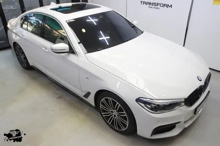 bmw g30 블랙ppf 루프스킨! 발수효과까지! / 고양시 덕이동
